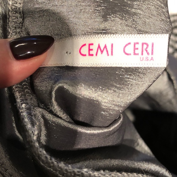 NWOT! Silver skirt perfect for the Holidays! - Picture 3 of 3